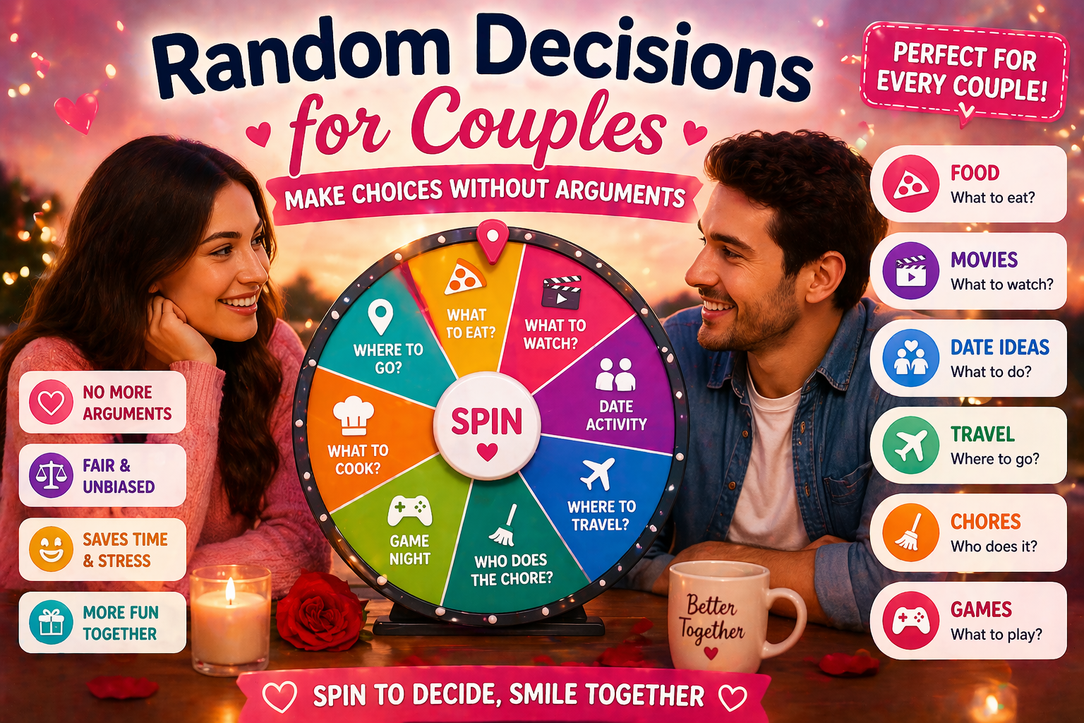 decision maker for couples no arguments