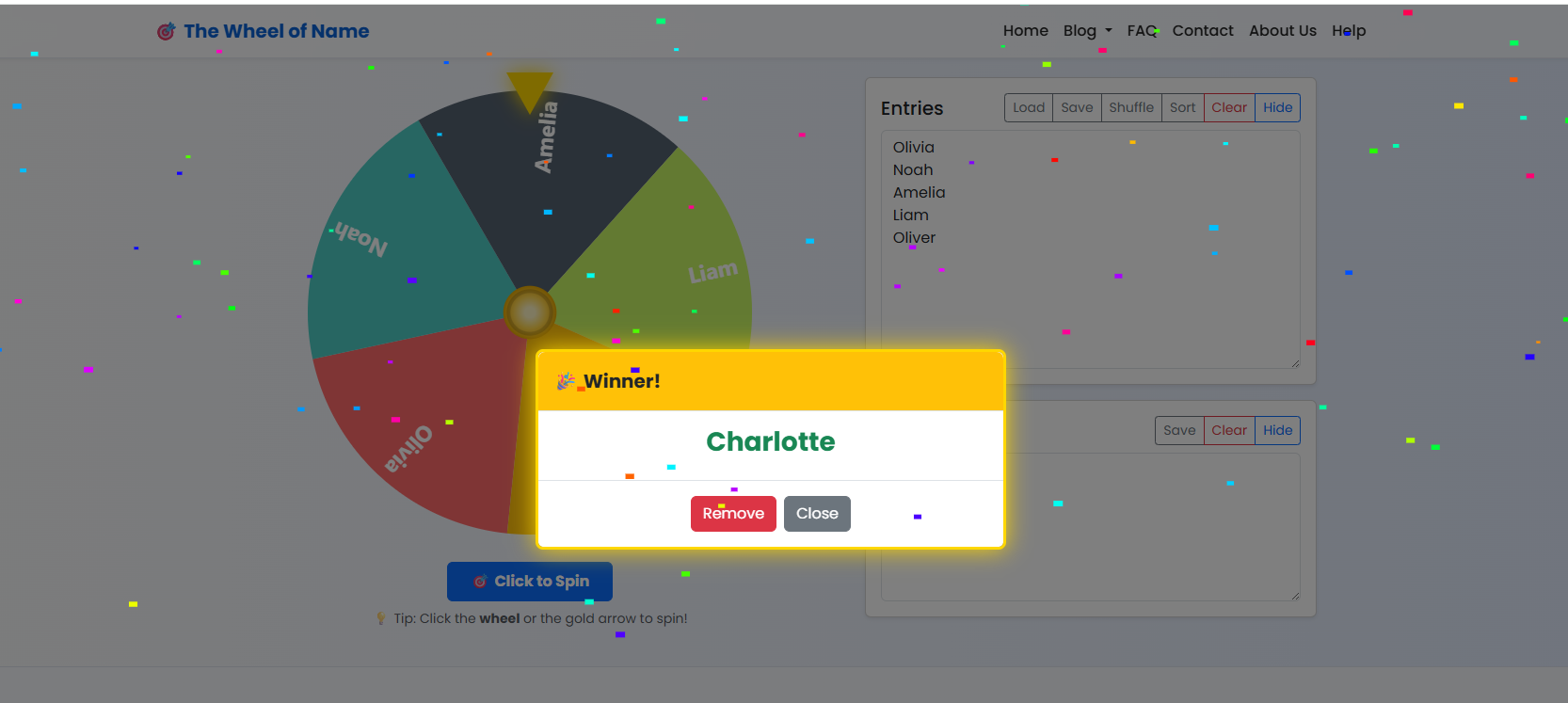 Remove or continue spinning